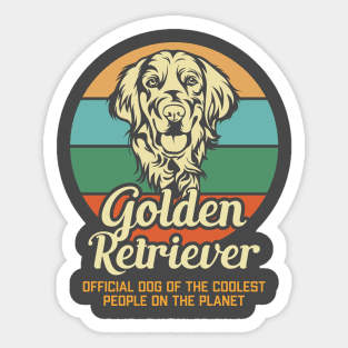 GOLDEN RETRIEVER Sticker